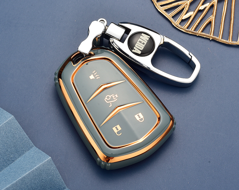 适用于2021款21款凯迪拉克xt5钥匙套全包atsl壳ct5钥匙包xt4 ct xts