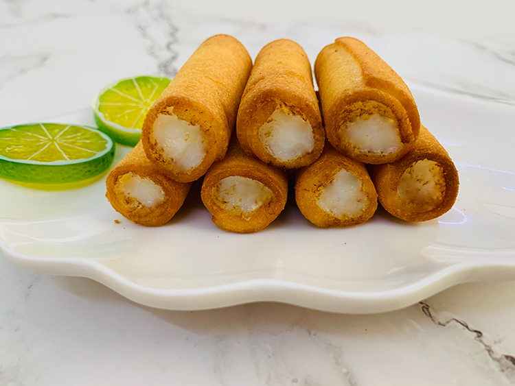 脆皮奶卷顺德大良炸牛奶炸鲜奶油炸小吃半成品36条盒