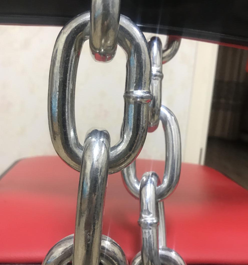 加粗铁链条镀锌铁链子锁链锁狗链m23354567891012mm粗2mm1米单价拍满1