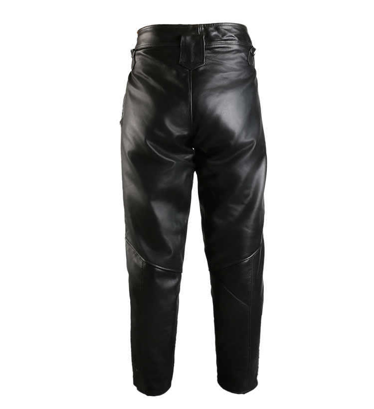 特战队冬装皮裤子真皮皮裤男棉裤摩托车机车冬季飞行员中老年加厚宽松