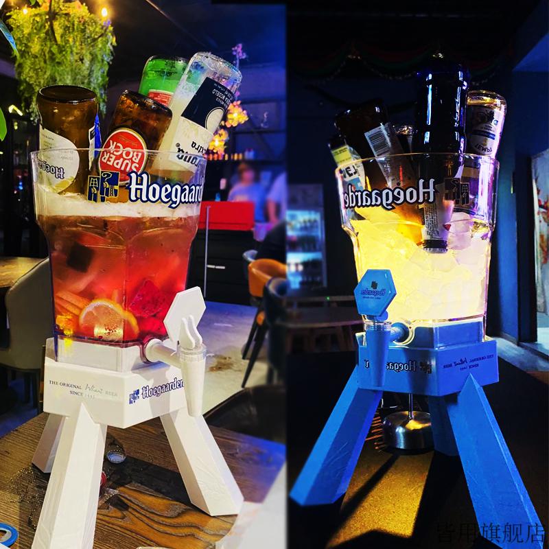 扎啤酒炮酒炮酒吧3升啤酒桶商用带龙头网红可乐桶容