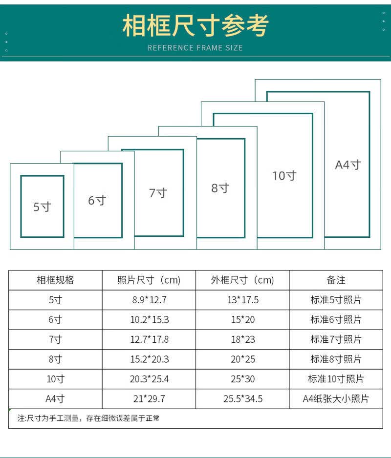 世界周边水晶玻璃相框宿舍寝室摆台坚书直实一行瑠璃礼物 编号03 5寸