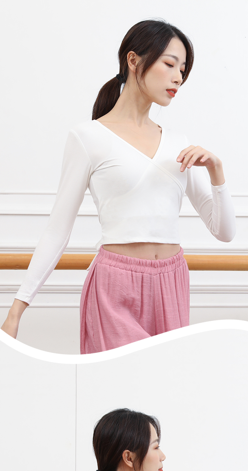 蹈服女练功服女形体拉丁训练摩登黑色紧身跳舞藕粉卡其长袖2858黑色