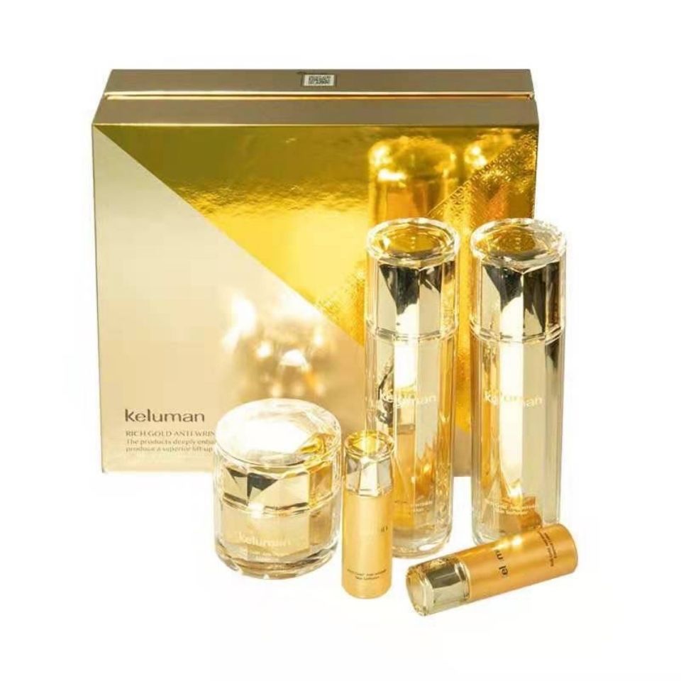 新生活化妆品专柜珂露曼晶钻黄金抗皱护肤系列补水紧致提拉晶钻大套盒