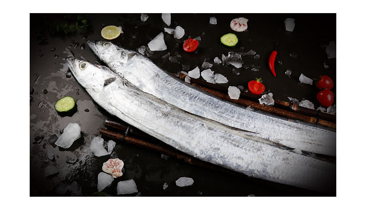 速冻发货海捕带鱼整条海鲜特大整箱批发东海带鱼中段水产鲜活海鱼冷冻