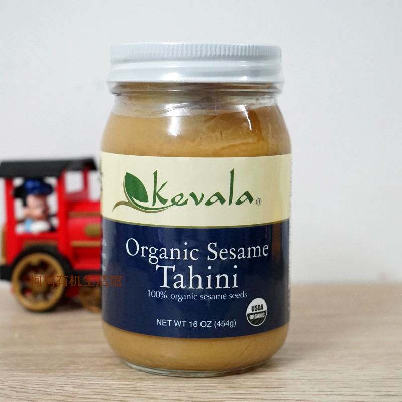 kevala organic sesame tahini 芝麻酱 犹太洁食无乳制品454g
