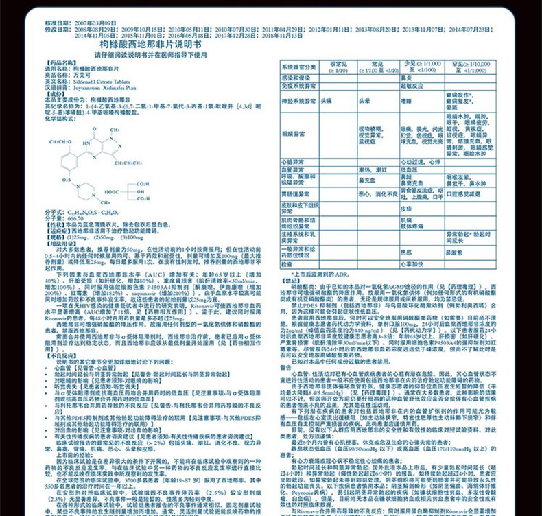 万艾可枸橼酸西地那非片100mg*1粒治疗男性阳痿不硬