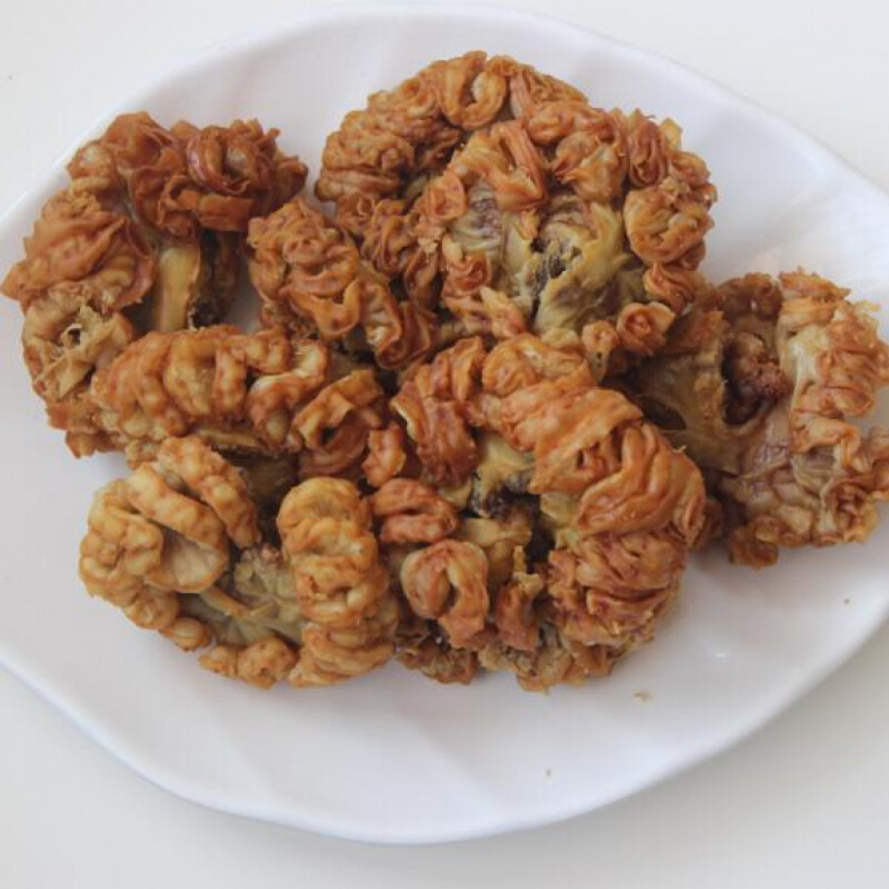 围心肉脂渣零食生酮饮食500g散状青岛特产好吃的花脂渣原味