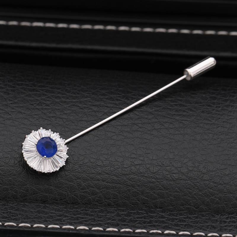 胸针女一字胸花插针式别针简约韩国女配饰大气外套别针开衫徽章白色