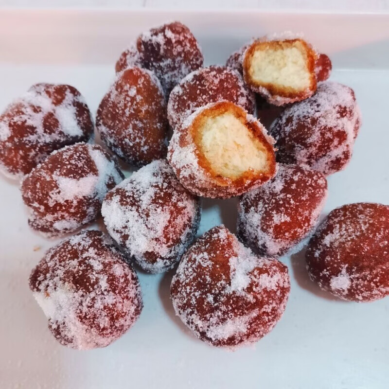 500g糖枣张家口特产胡麻油糕点中国蛋子糖枣开口笑老式