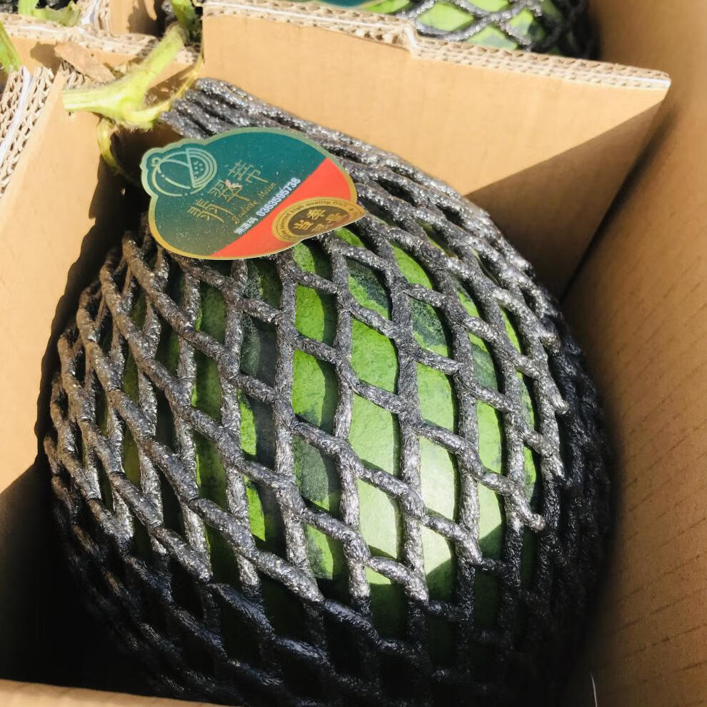 云南翡翠蒂西瓜现货速发新鲜当季水果当季薄皮非无籽单果约68斤2个装