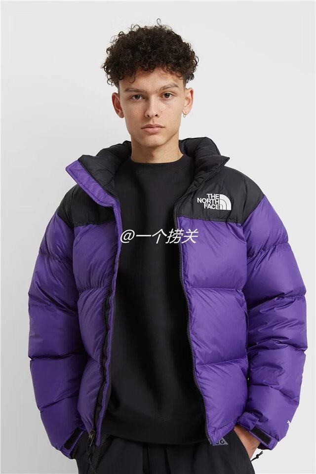 北面(the north face)羽绒服美版现货tnf服1996暴力橙 1990款暴力橙