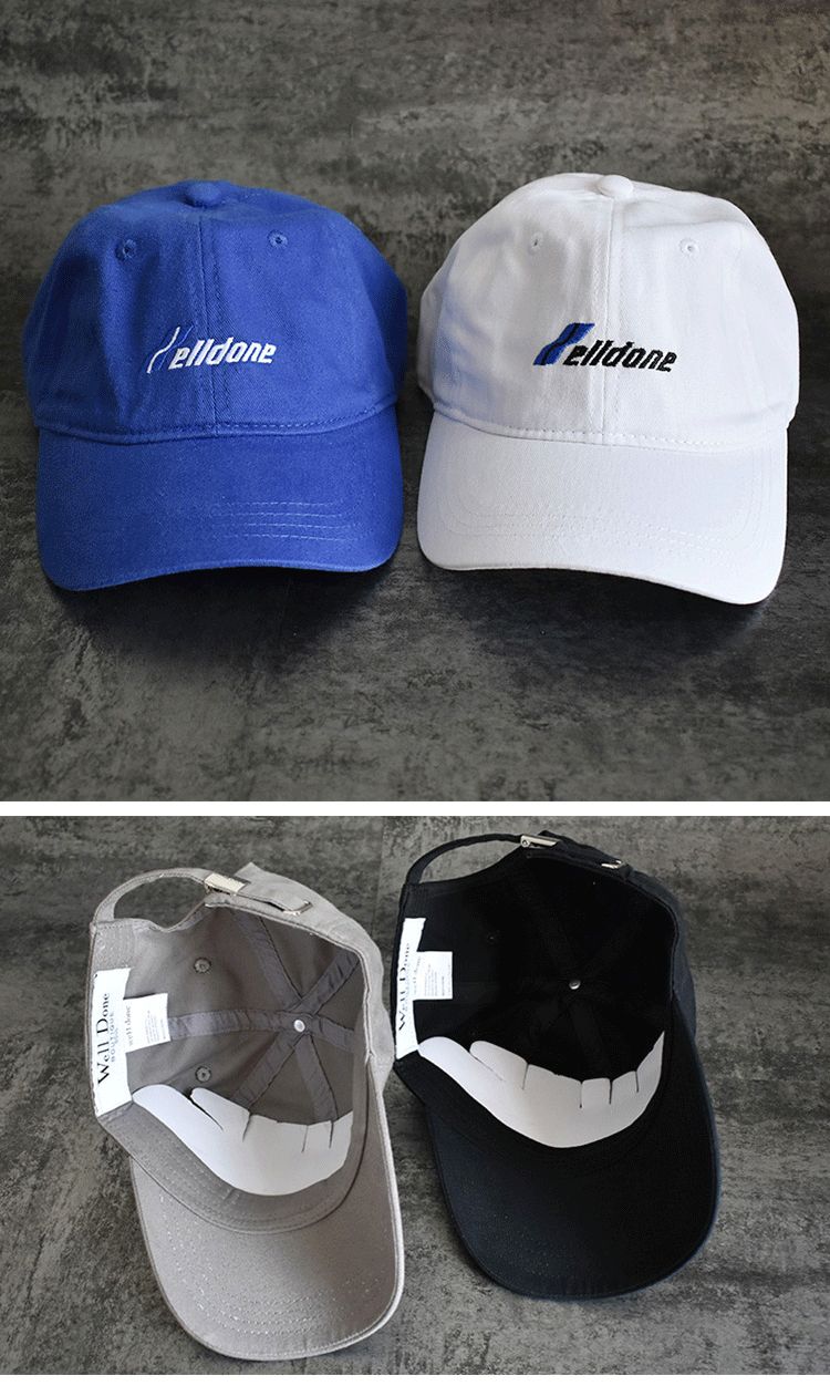 we11欧美ins小众潮牌棒球帽welldone水洗帽子男夏季鸭舌帽酷帅女潮牌
