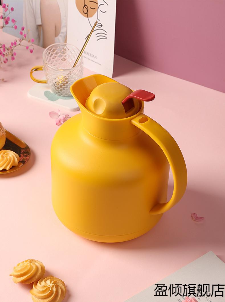 德国品质防爆保温壶斯鲁卡玻璃内胆保温瓶小型办公室暖壶迷你宿舍家用