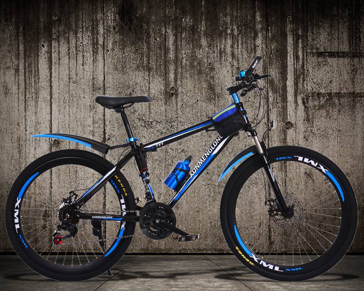 3d自行车成人变速铝合金山地自行车男成人赛车学生青少年一体轮碟刹3d