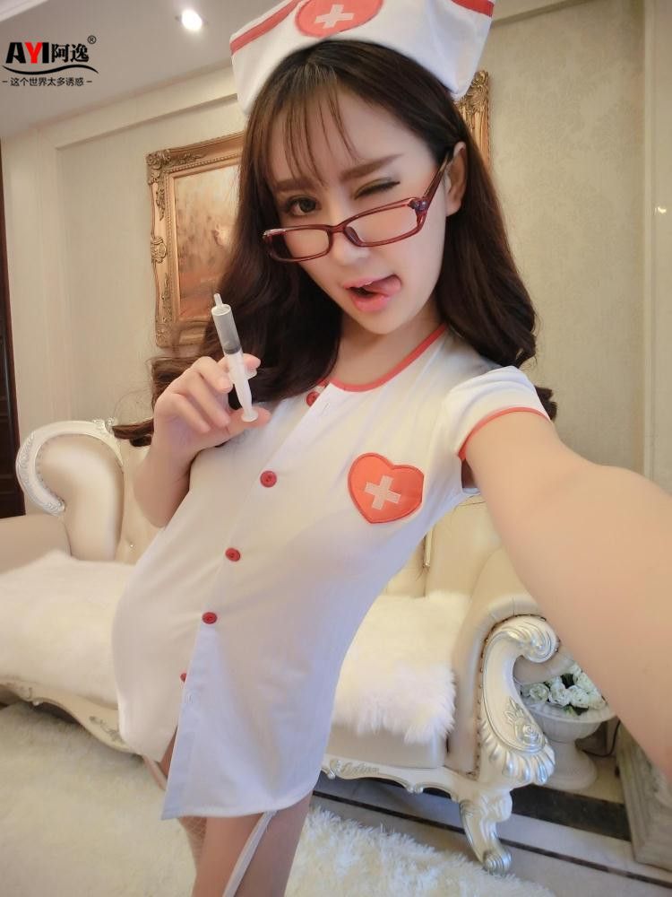 情趣制服护士短裙连衣裙裙子火辣诱惑睡衣女夏 护士装【不含袜】 s