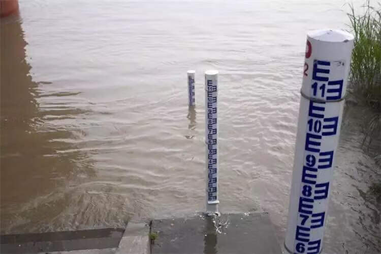 304不锈钢水位测量尺铝合金搪瓷水位尺水库观测尺水位尺 铝合金反光1m