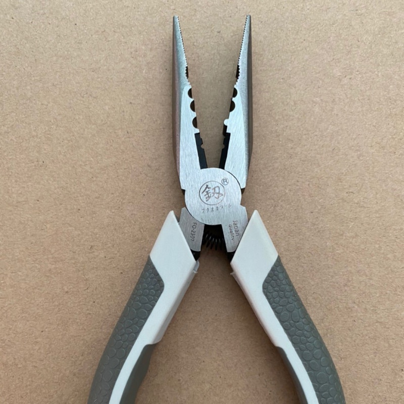 日本福冈牌子工业级8寸老虎钳6寸尖嘴钳工具套装fo2301六寸钢丝钳