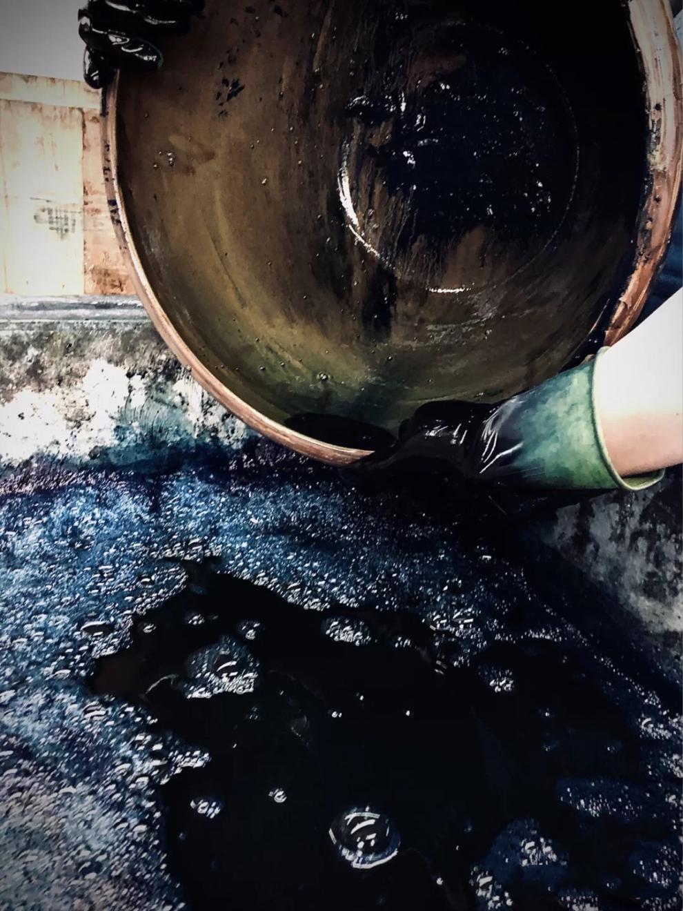 2022新款 扎染材料植物蓝靛泥扎染染料蓝靛膏草木蓝染手工diy材料套装