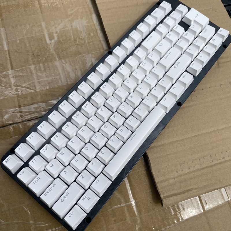 abs字体透光机械键帽机械键盘abs键帽 双色注塑闭口字体透光狼派