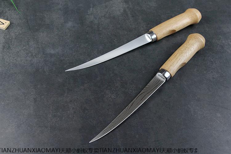 切生鱼片刀日本杀鱼刀剖鱼刀片鱼片刀剔骨酸菜鱼刀剃鱼刀开鱼刀天颛