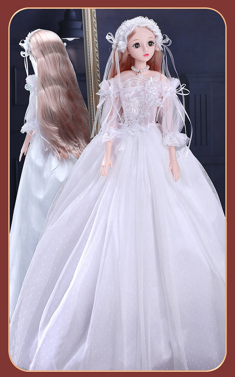 芭比娃娃 大号 100厘米1米彤乐芭比娃娃大号超大洋套装女孩公主单个大