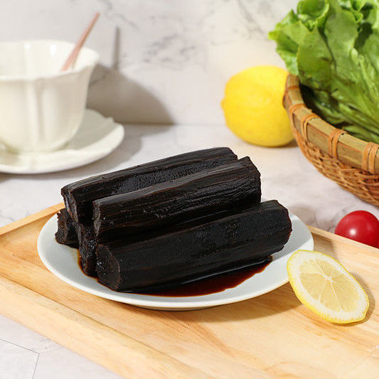 酱菜老潼冠牌脱皮酱笋300克传统面酱腌制早餐下饭菜1300克袋