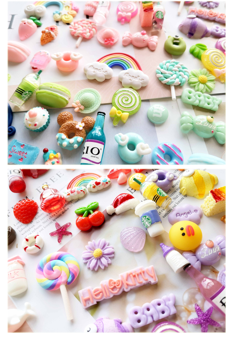 diy手机壳奶油胶自制手工奶油胶diy套装材料仿真奶油胶发卡夹材料包