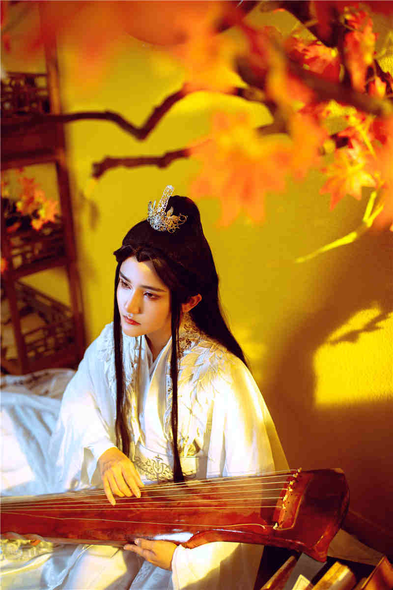 迪士尼 现货楚晚宁cos服二哈和他的白猫师尊cosplay服全套白色古装