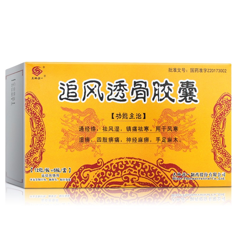 天地恒一 追风透骨胶囊 0.