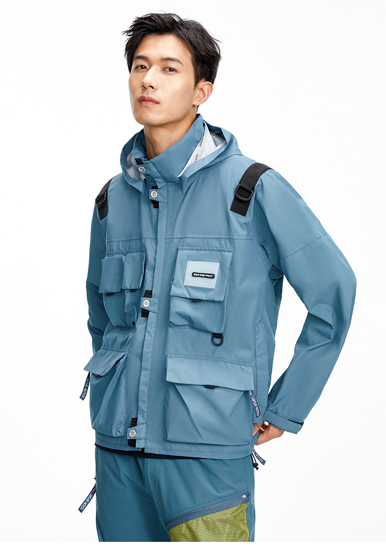 【kolon sportpoliquant多口袋防水夹克】kolon sport/可隆防水夹克