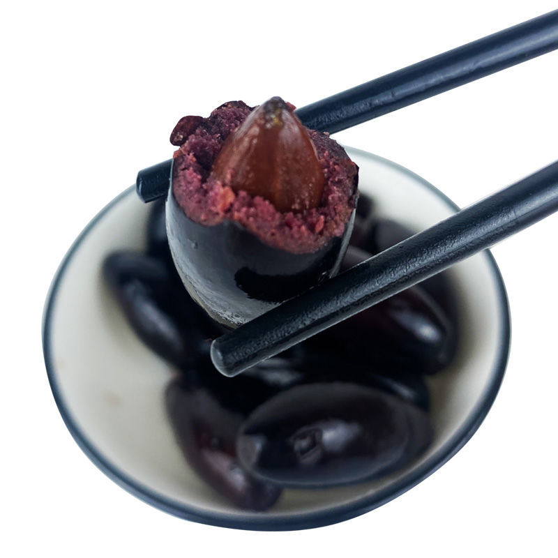 潮汕特产汕头正宗乌橄榄普宁黑橄榄果乌揽油榄腌制早餐配粥下饭菜 乌