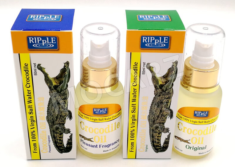 鳄鱼油 新加坡鳄鱼精华 惠华鳄鱼油 ripple 瑞一宝咸水鳄鱼油 华安