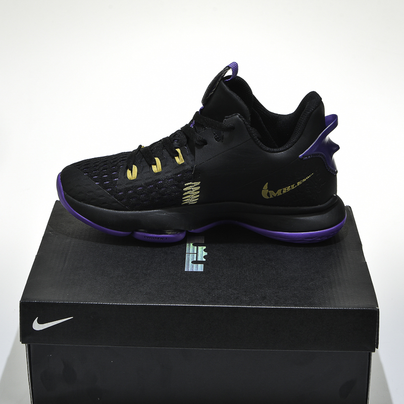 duluoxi詹见证5实战篮球鞋荧光绿39