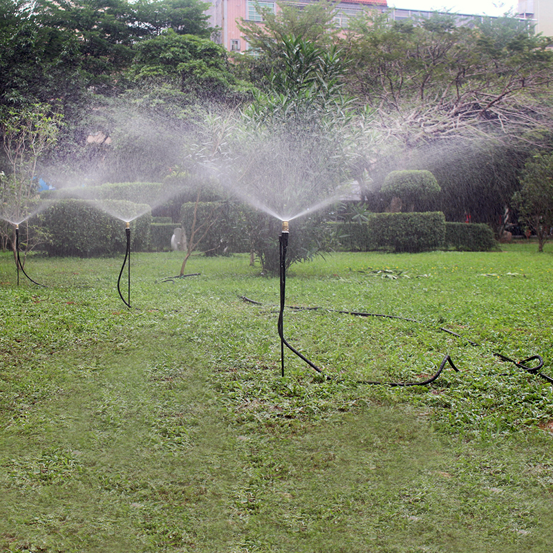 浇水喷头自动浇花园草坪绿化浇水神器农用灌溉水雾管套装1.