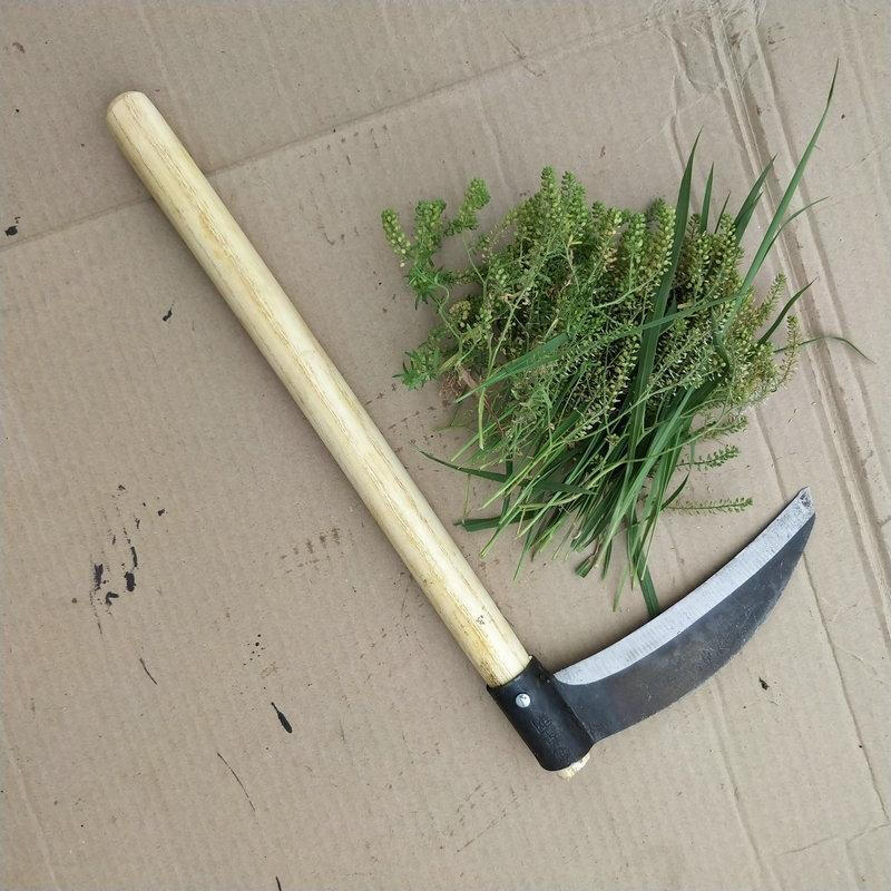 智航割草刀镰刀割草农用锰钢全钢柴树割韭菜神器收割工具农具大全1号