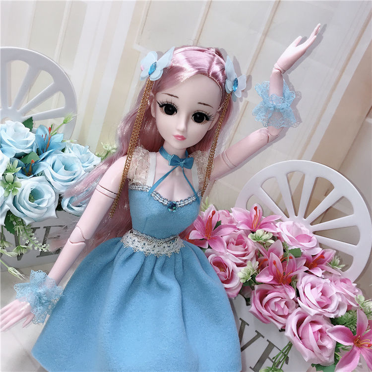 唐三小舞芭比娃娃的衣服 60厘米换装洋娃娃巴比公主裙过家家玩具节日
