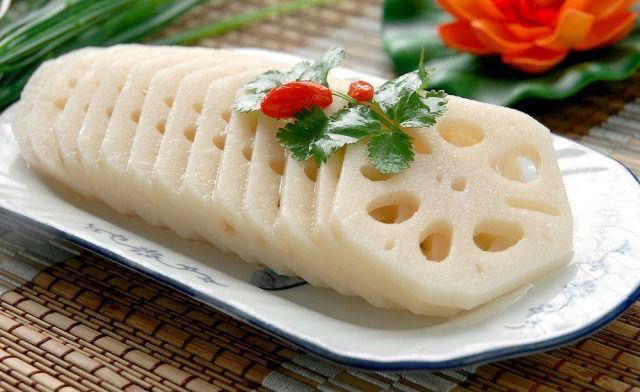 新鲜脆藕清水藕片莲藕麻辣烫串串凉拌冒菜火锅关东煮烧烤食材商用 300