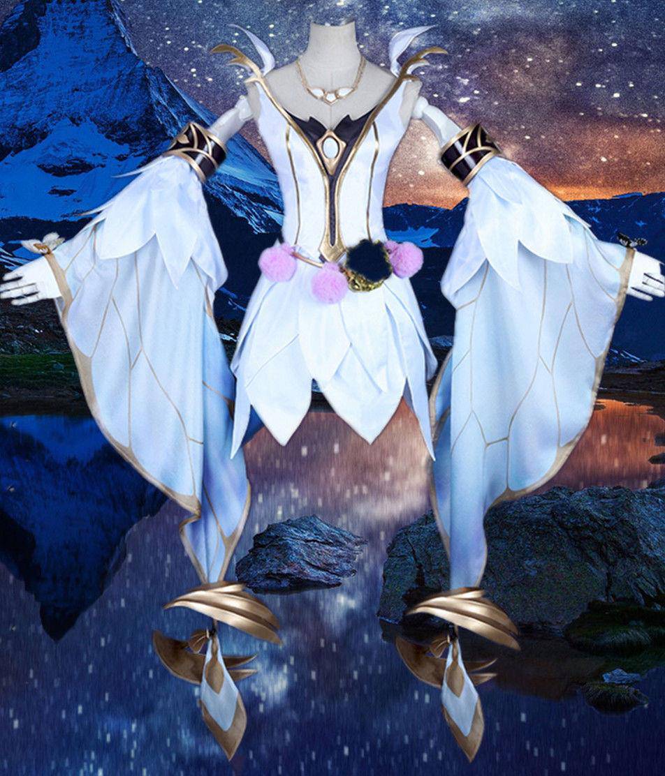 貂蝉cos服仲夏夜之梦貂蝉cos服星元金色仲夏夜之梦王者荣耀cosplay