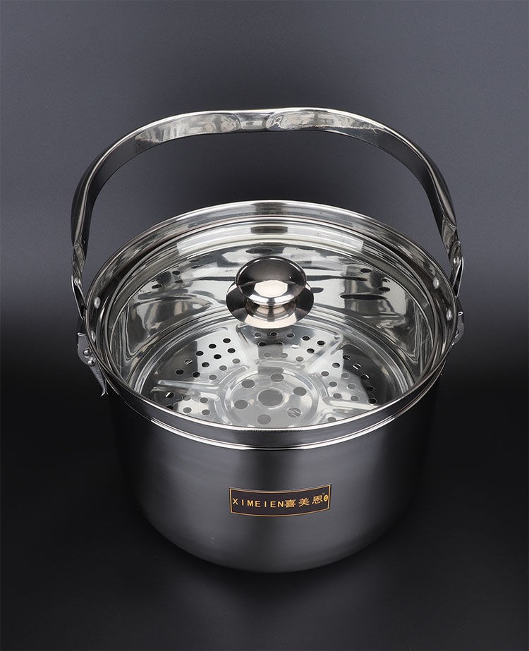 惢琪 焖烧锅 免火免火再煮锅免火再煮锅节能锅保温锅不锈钢焖烧锅炖闷