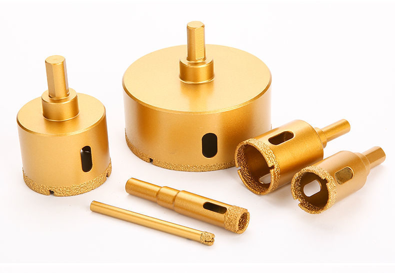 冲击钻头瓷砖开孔器干湿两用玻璃陶瓷大理石多功能电钻钎焊钻头玻化砖