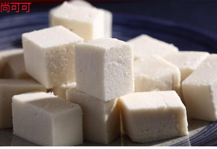 鲜奶豆腐内蒙奶酪原味即食零食健康营养酸奶块手工奶制品 原味500克