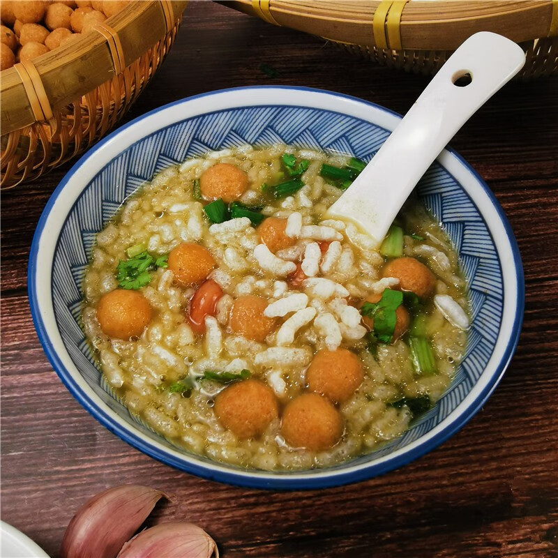 广西桂林礼盒装家庭装麻旦果米花油茶配料大礼盒礼包姜味油茶1份约煮