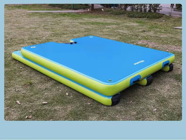 璞后(puhou) 水上浮台钓鱼 充气浮台魔毯 钓鱼平台船 游艇浮式漂浮