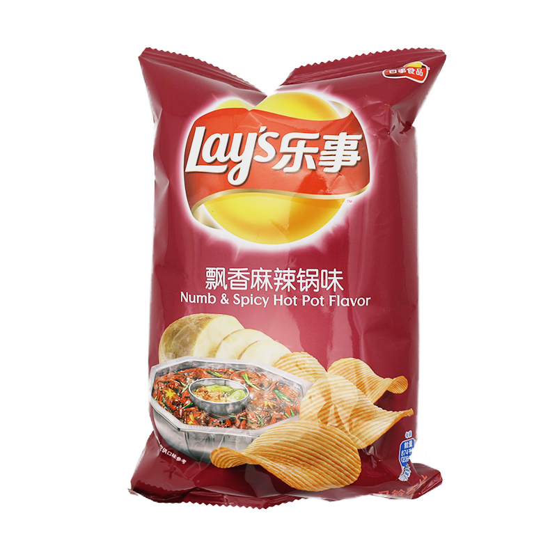 乐事薯片40g5包黄瓜烧烤红烩味膨化食品办公室休闲零食小吃40g红烩味5