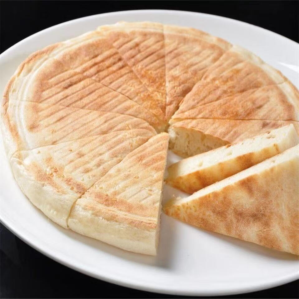 河南特色 地锅馍 500g*2片 火烧馍农家老面饼 厨秘书土灶大饼 500g*2