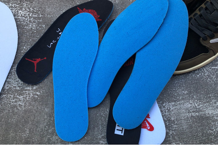 适配耐克aj1鞋垫倒钩高低帮非原装aj4篮球鞋垫舒适减震cq4277001倒勾