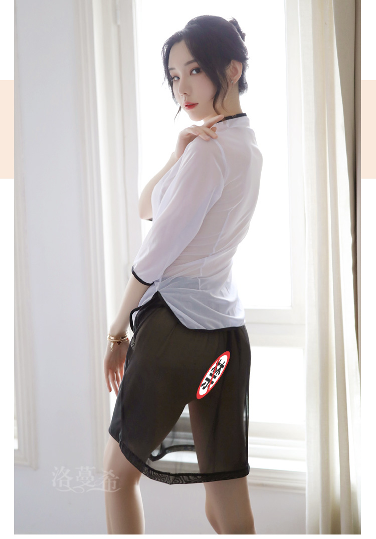 性感 民国制服诱惑 sm角色扮演 透明情趣制服透视装 情趣套装 日本