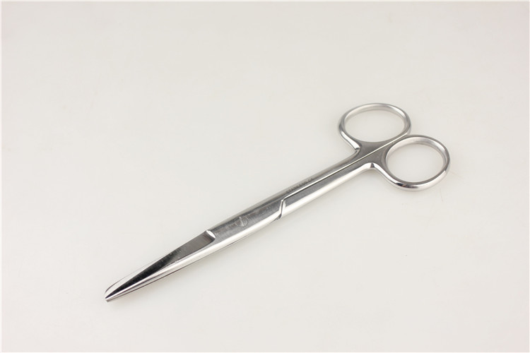 上海医疗器械厂jz金钟外科手术器械医用组织手术剪护士剪刀户外剪直尖
