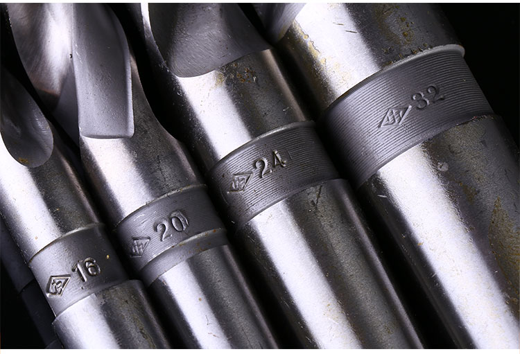 锥柄麻花钻头莫氏锥度钻头车床钻头2号3号锥度直柄钻19mm